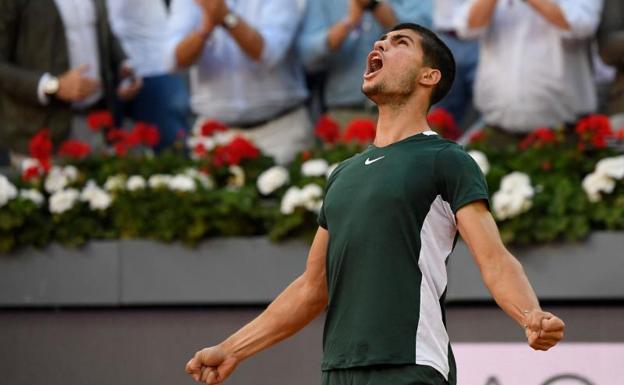 Spain’s 19-year-old tennis sensation Carlos Alcaraz wins Madrid Open