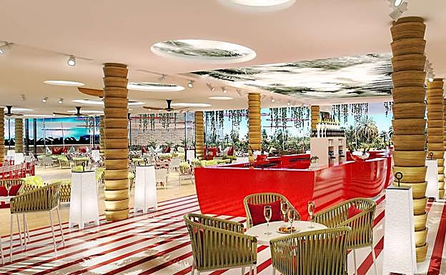 Imagen principal - Computer-generated images of the new resort.