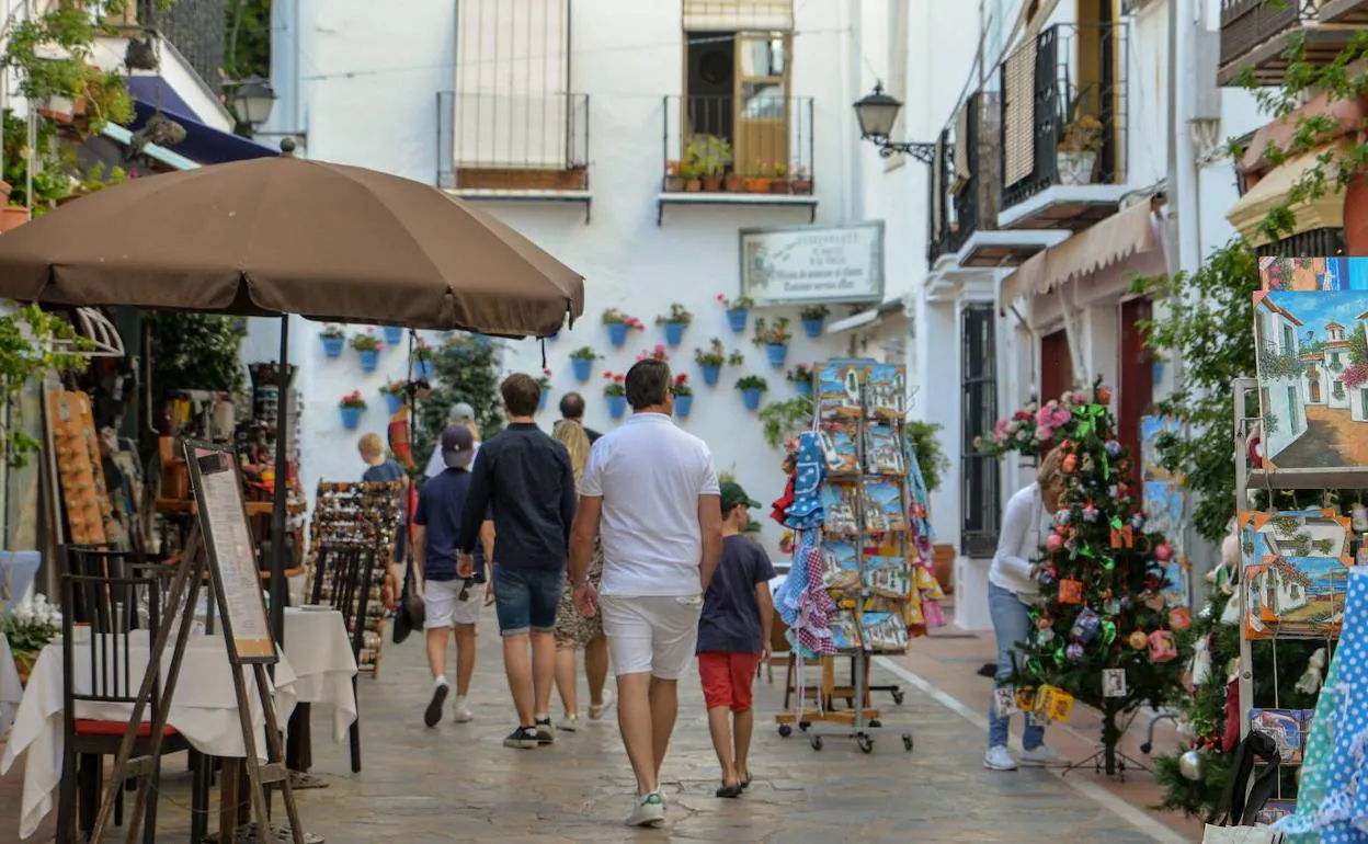 Marbella old town. 