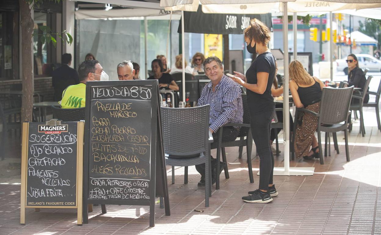 Reading through menus is a common way to choose a restaurant. 