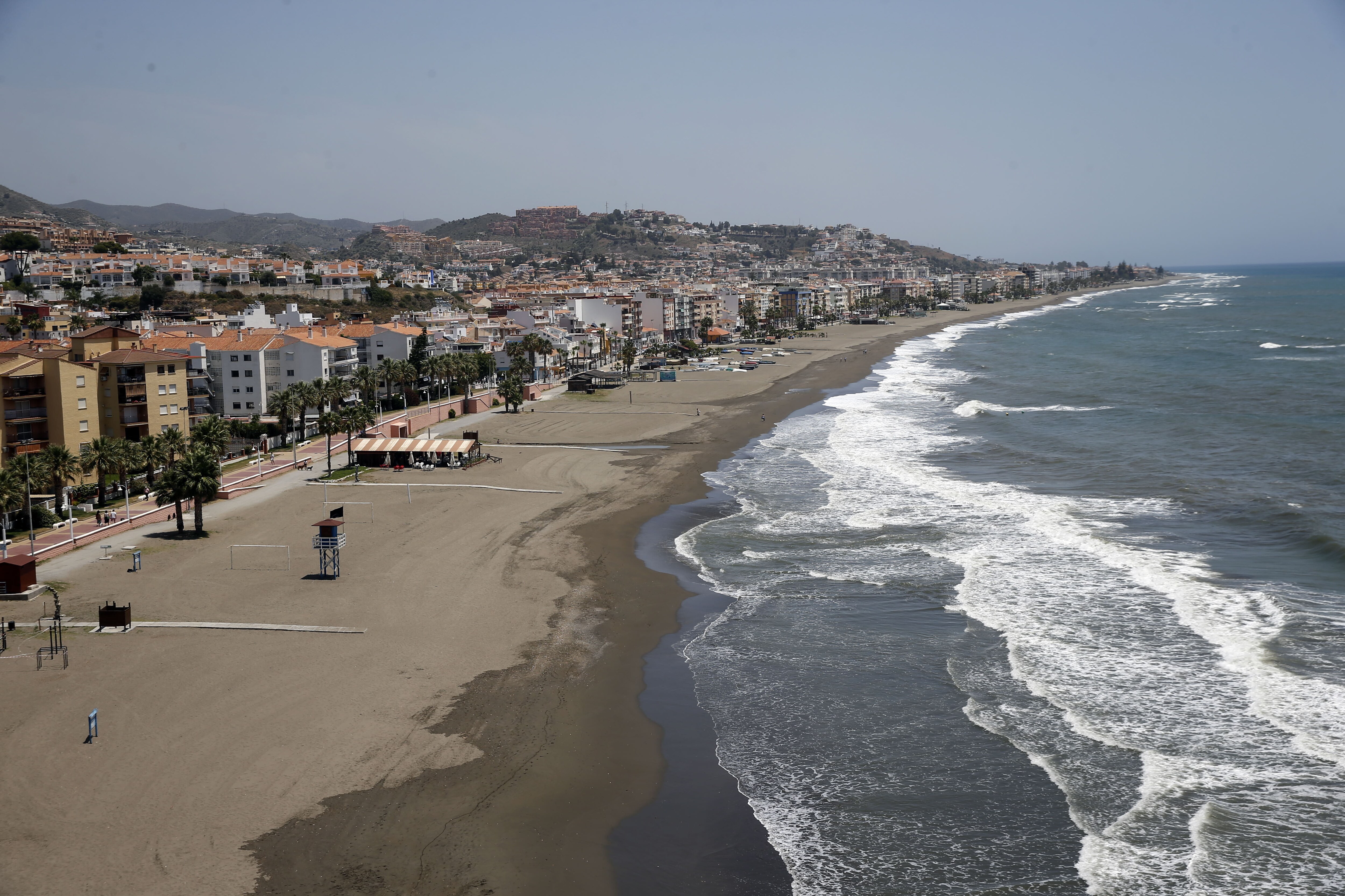 A view of Rincón de la Victoria. 