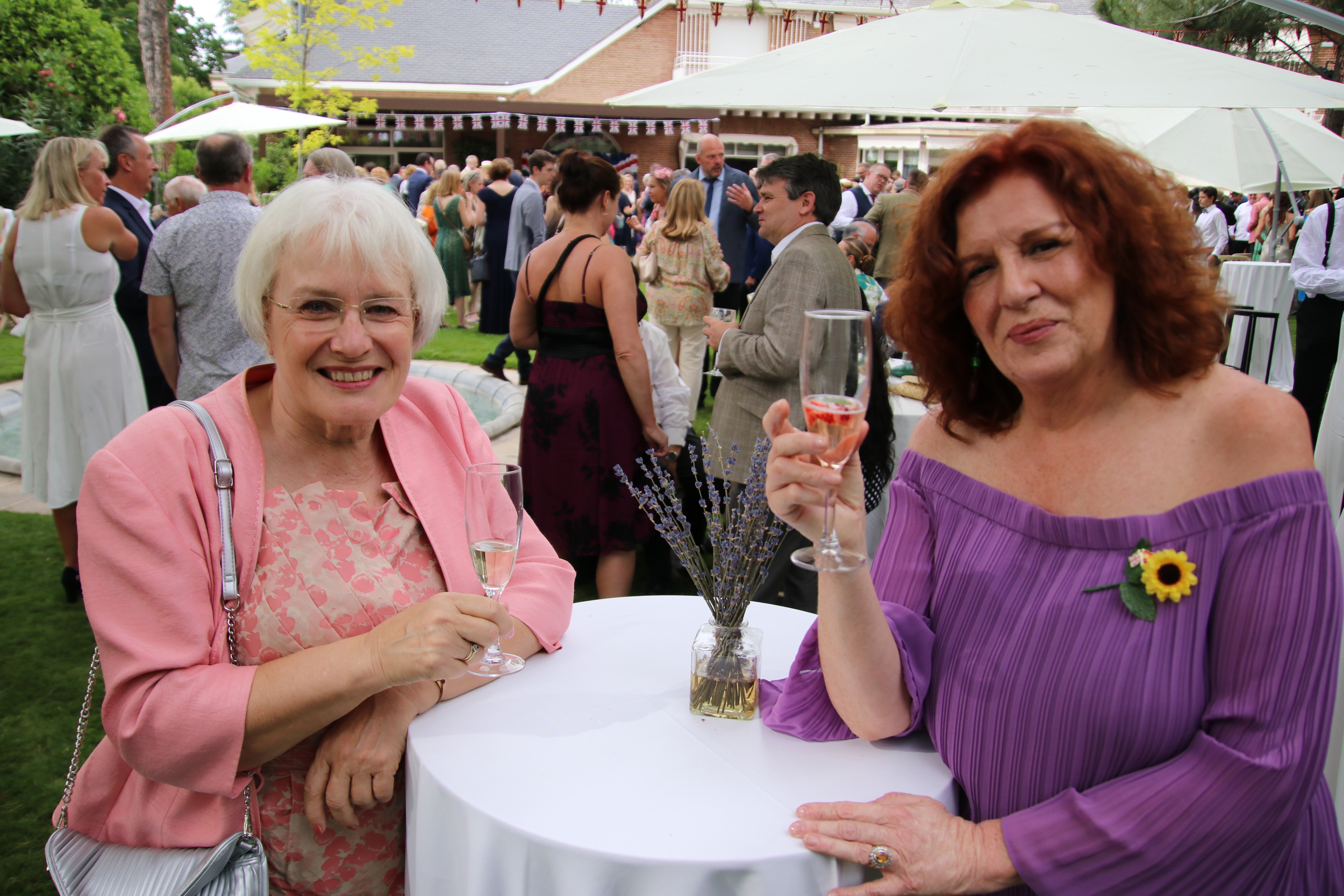The Queen's Platinum Jubilee was marked in Madrid with a function hosted at the residence of Her Majesty's Ambassador to Spain and Andorra