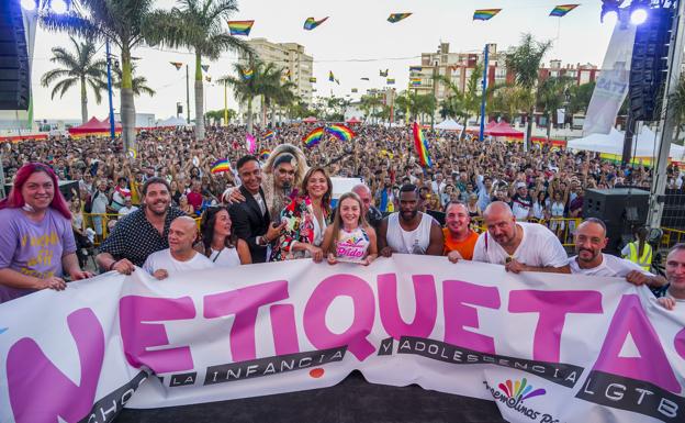 Over 60,000 people celebrated Pride in Torremolinos.