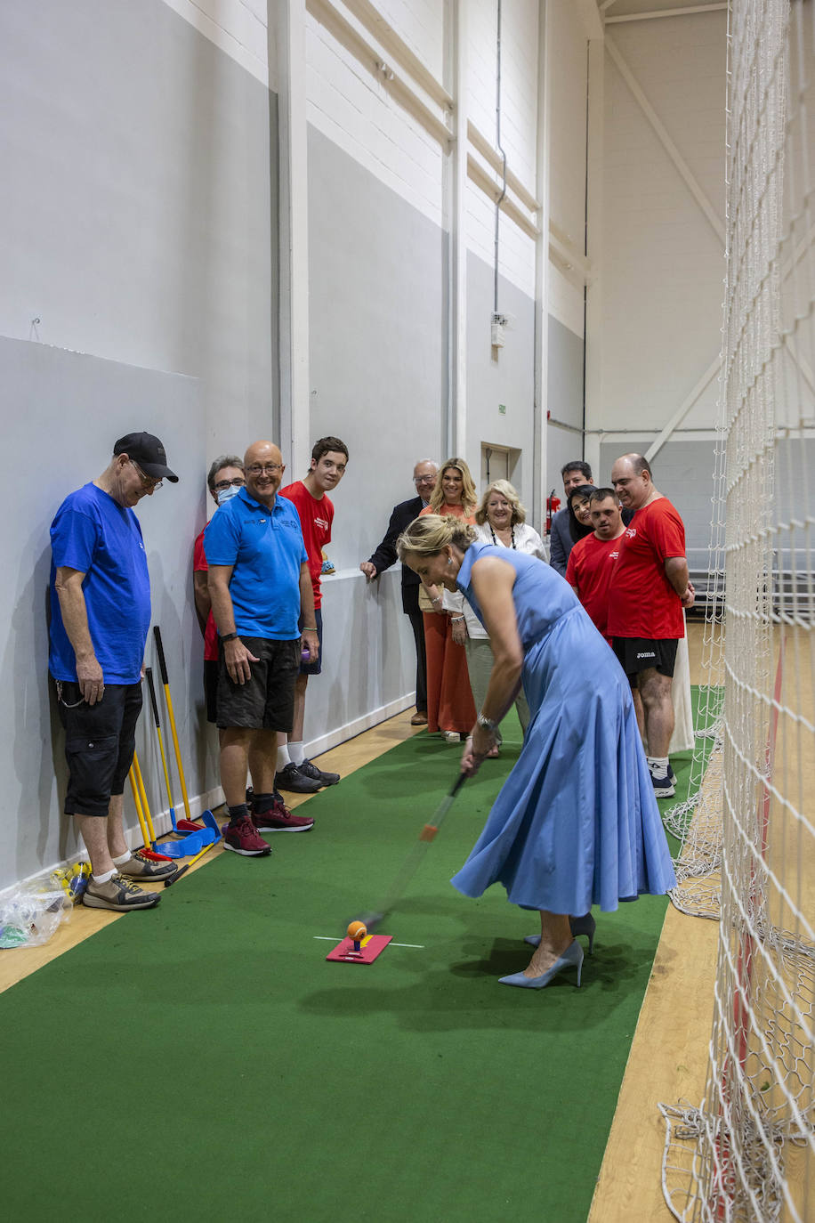 The Earl and Countess of Wessex during their second royal visit to the Rock