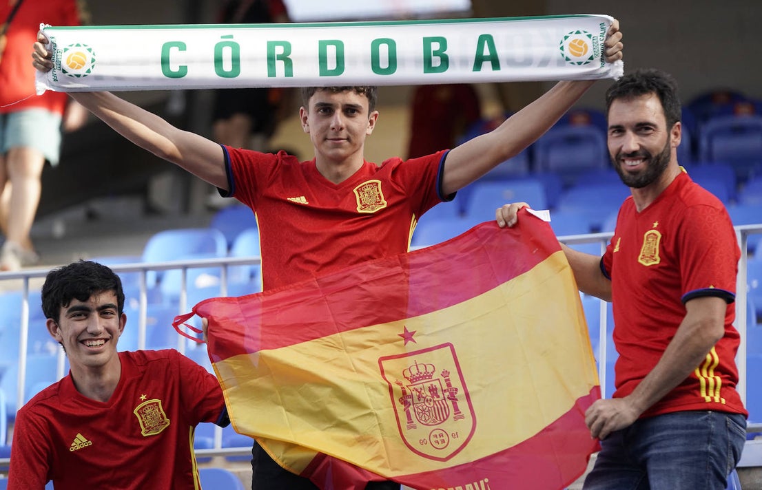The atmosphere at La Rosaleda. 