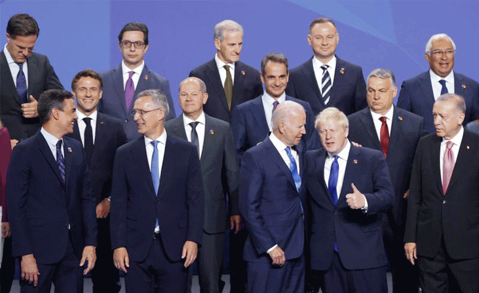 A show of solidarity between Biden and Sánchez as Nato meets in Madrid