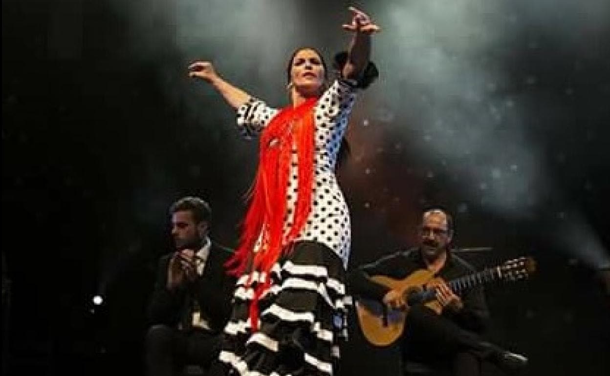 Local flamenco dancer Luisa Chiclano. 