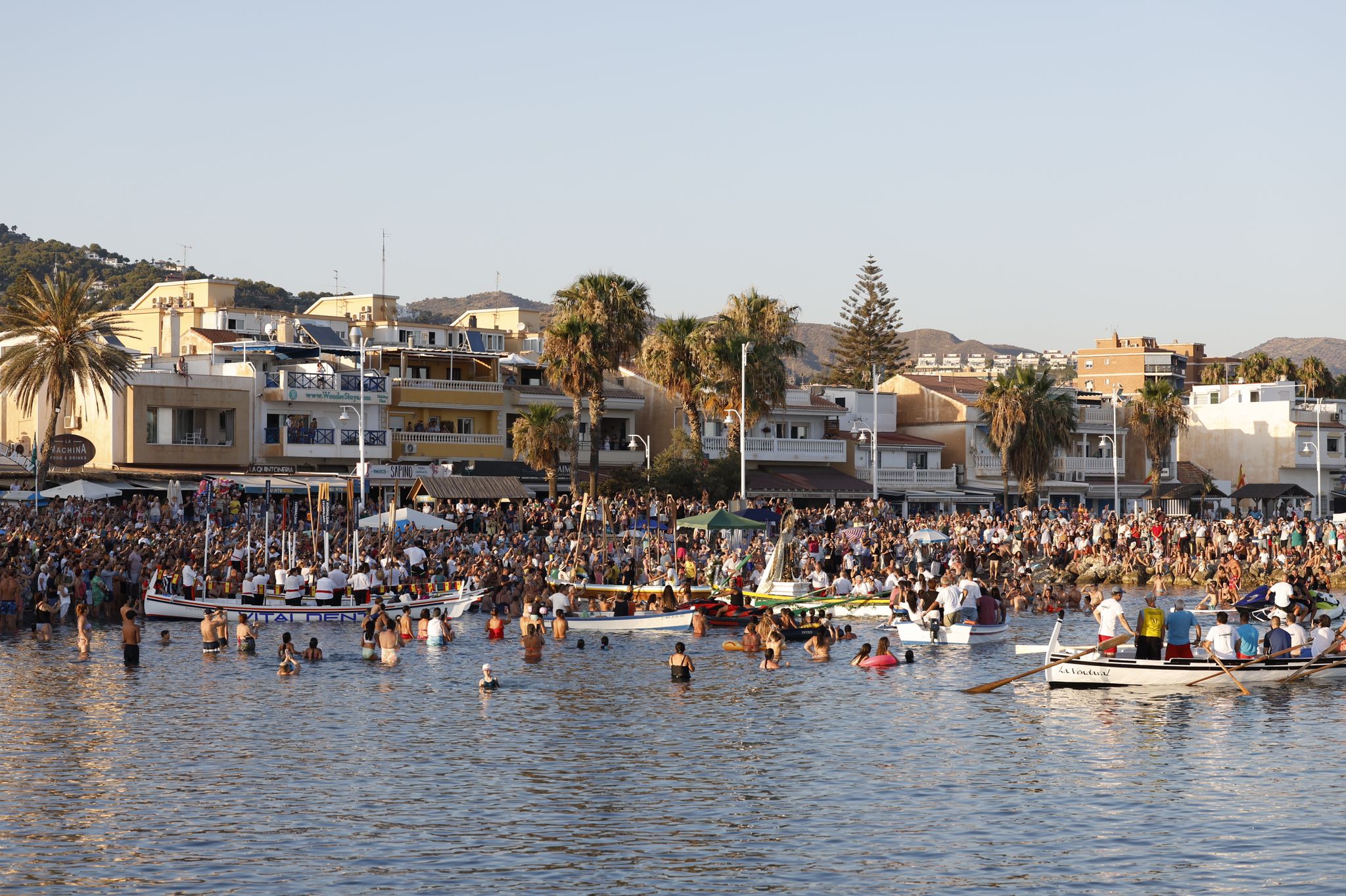 Virgen del Carmen de Pedregalejo. 