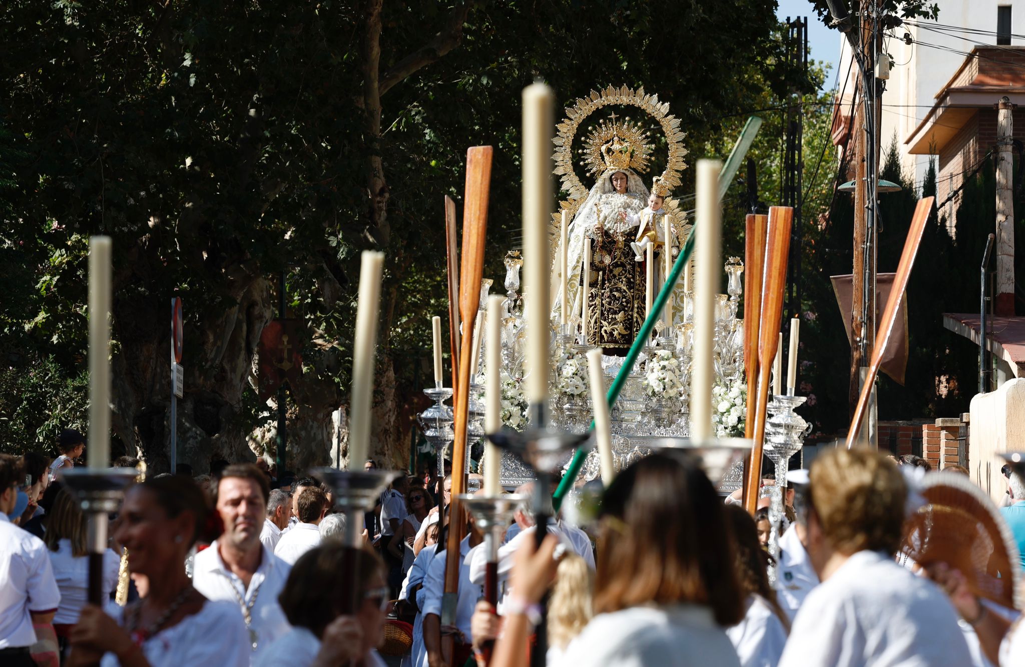 Virgen del Carmen de Pedregalejo. 