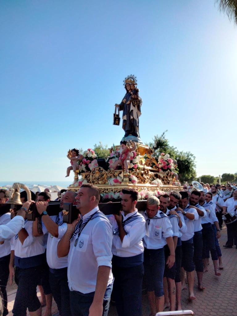 Virgen del Carmen en El Morche (Torrox)
