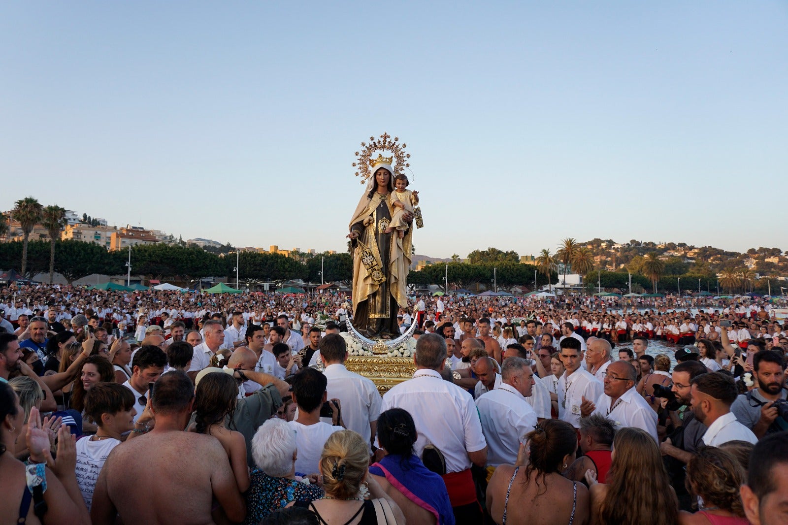 Virgen del Carmen de Pedregalejo. 
