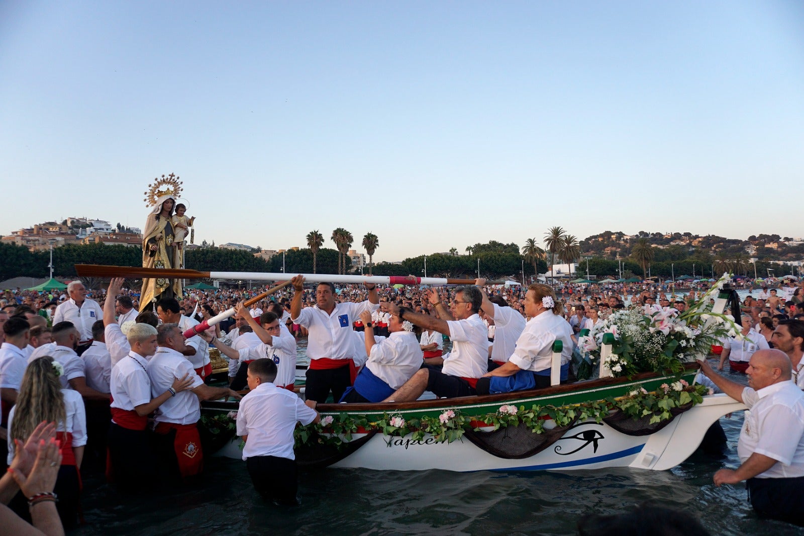 Virgen del Carmen de Pedregalejo. 