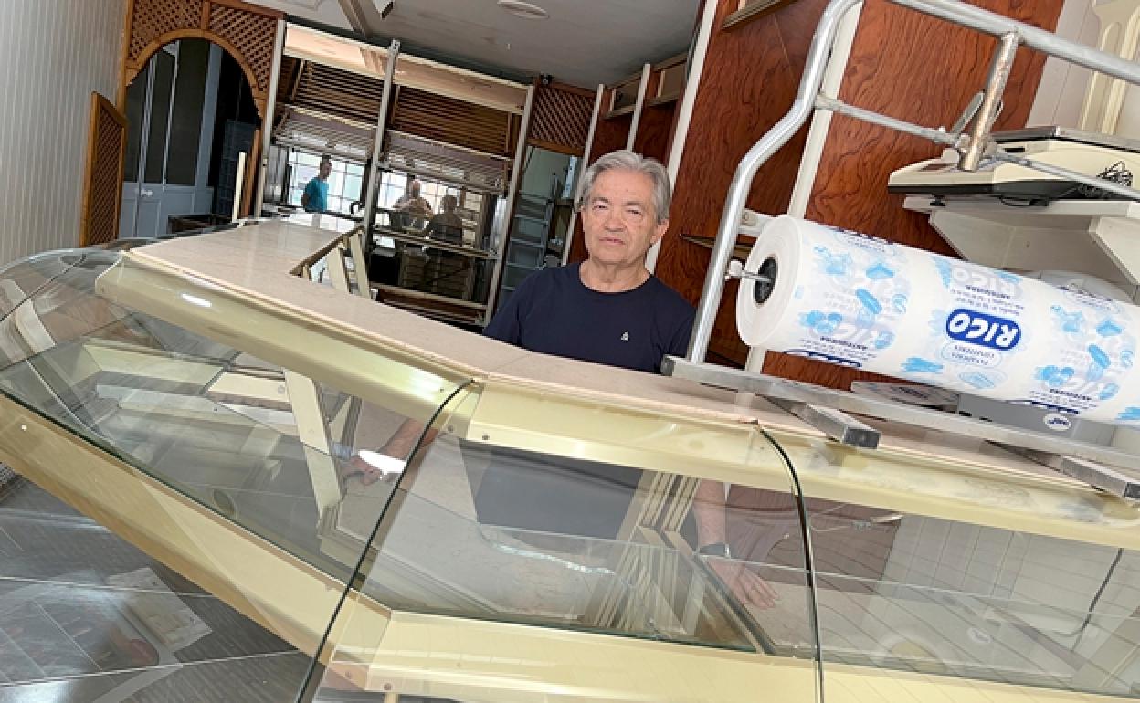 Pepe Rico ahead of the planned closure of the shop. 