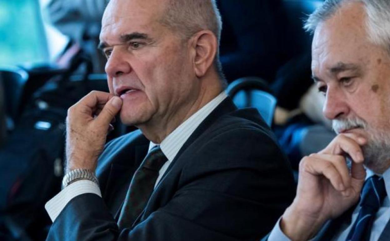 Manuel Chaves and José Antonio Griñán. 