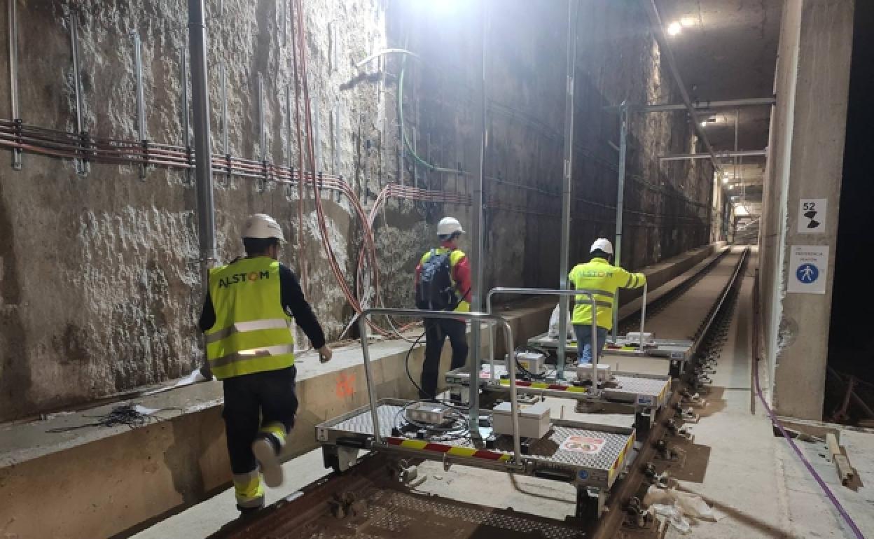 New section of Malaga metro will not open before the city's summer fair