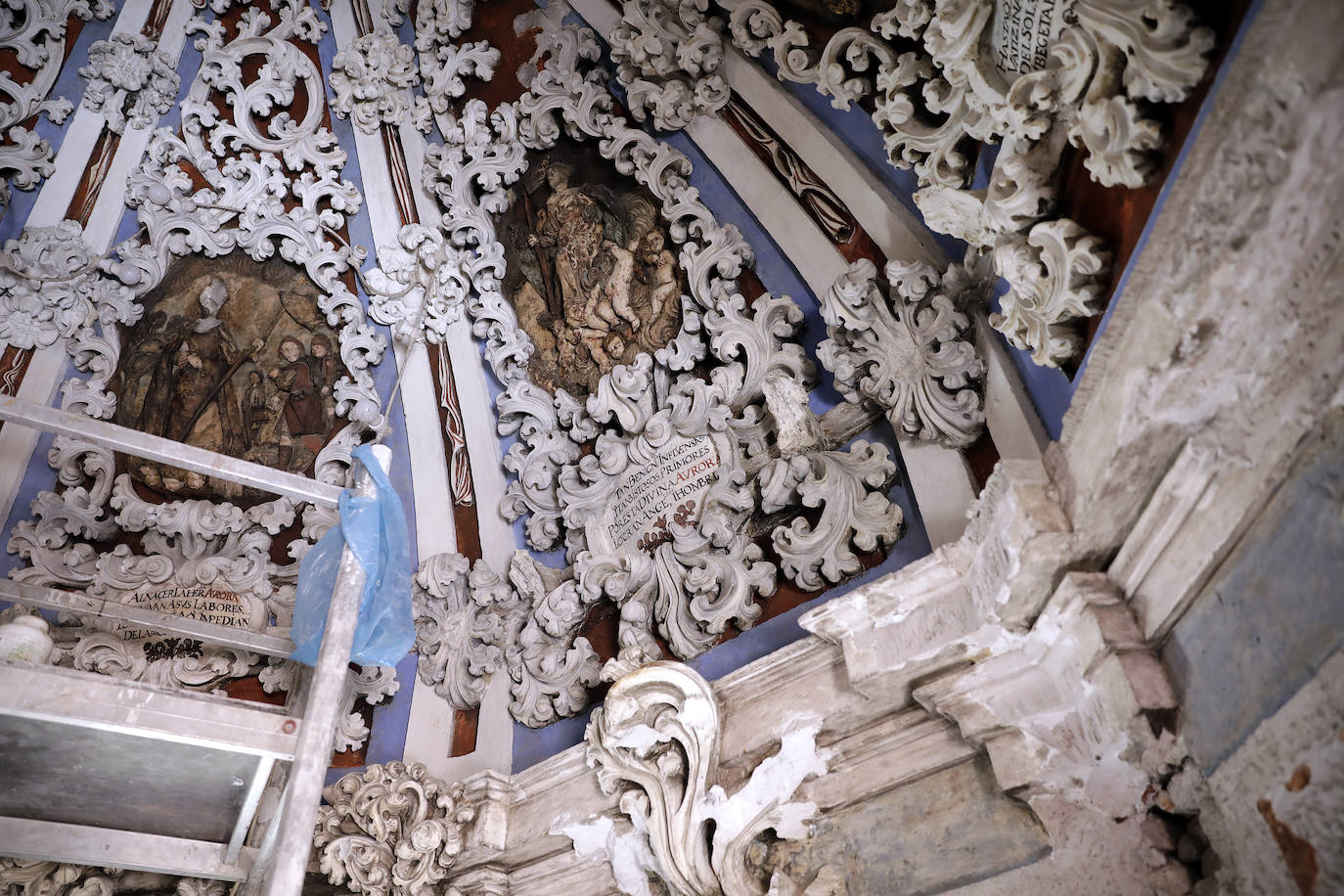The restored building is located in Malaga city centre.