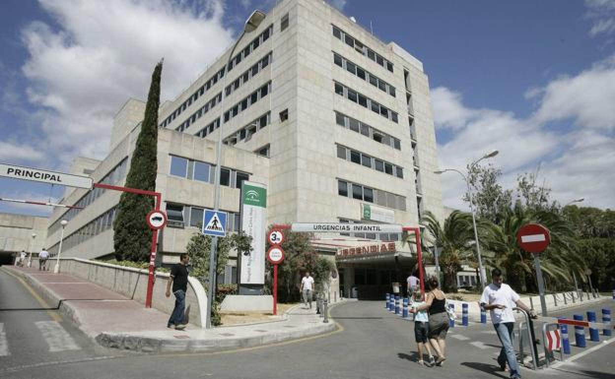 File image of the Hospital Materno-Infantil in Malaga.