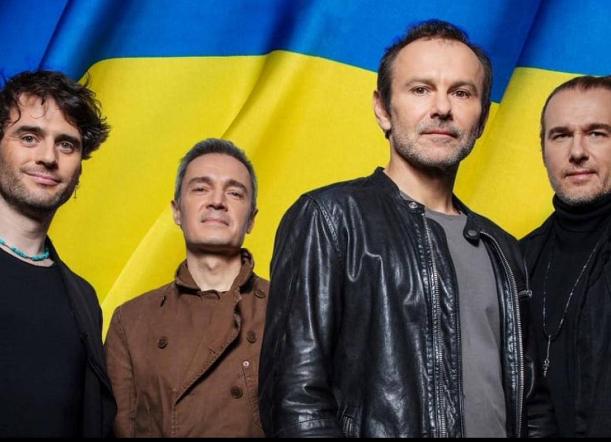 Okean Elzy are in the middle of their Help for Ukraine tour. 