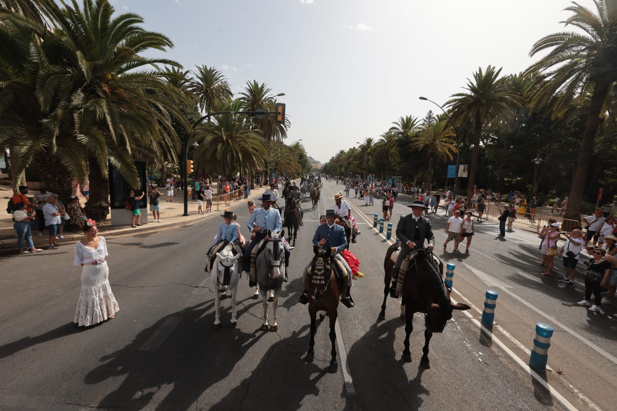 Photos: The first Saturday of Malaga Feria 2022, in pictures