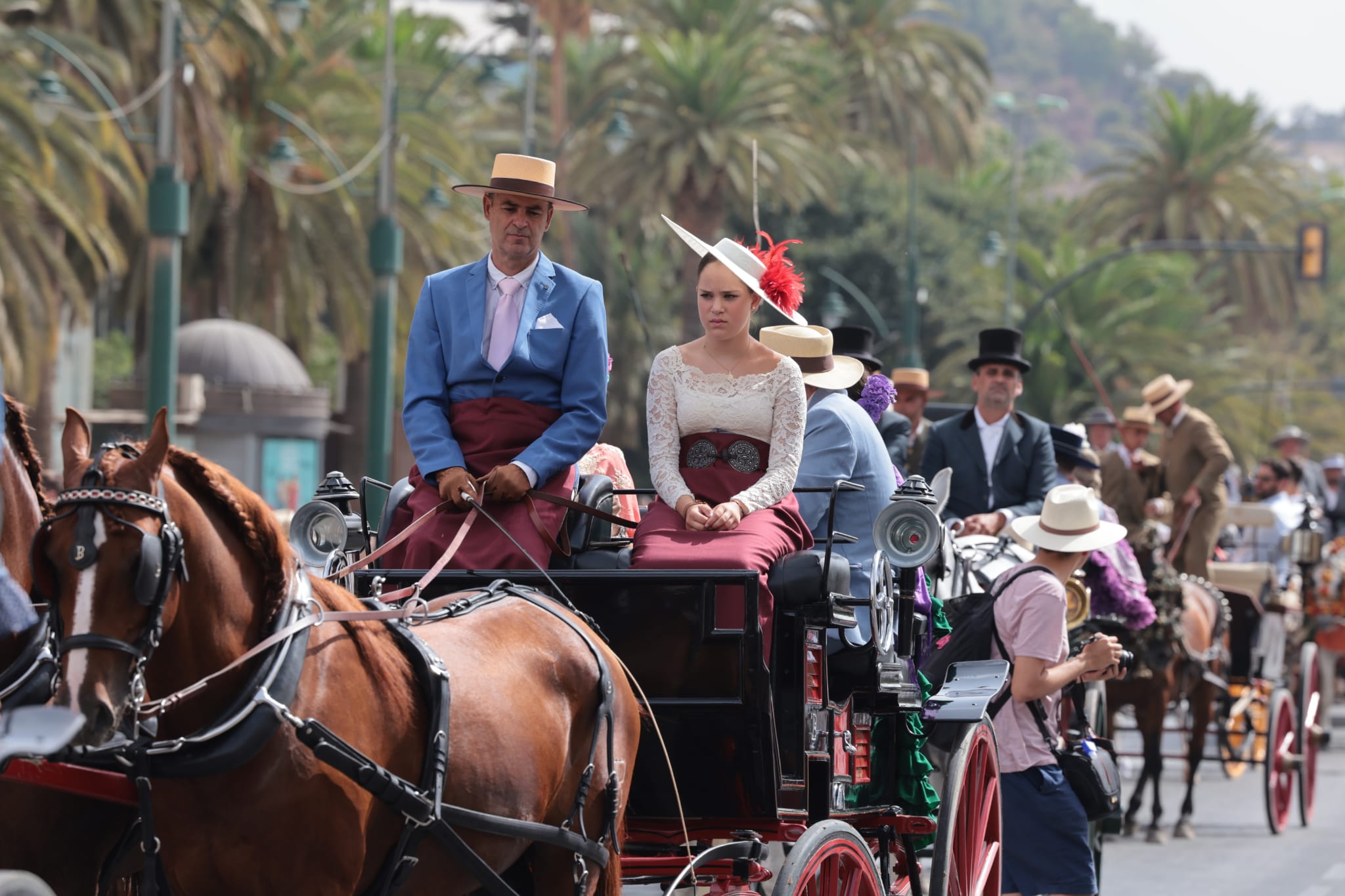 Photos: The first Saturday of Malaga Feria 2022, in pictures