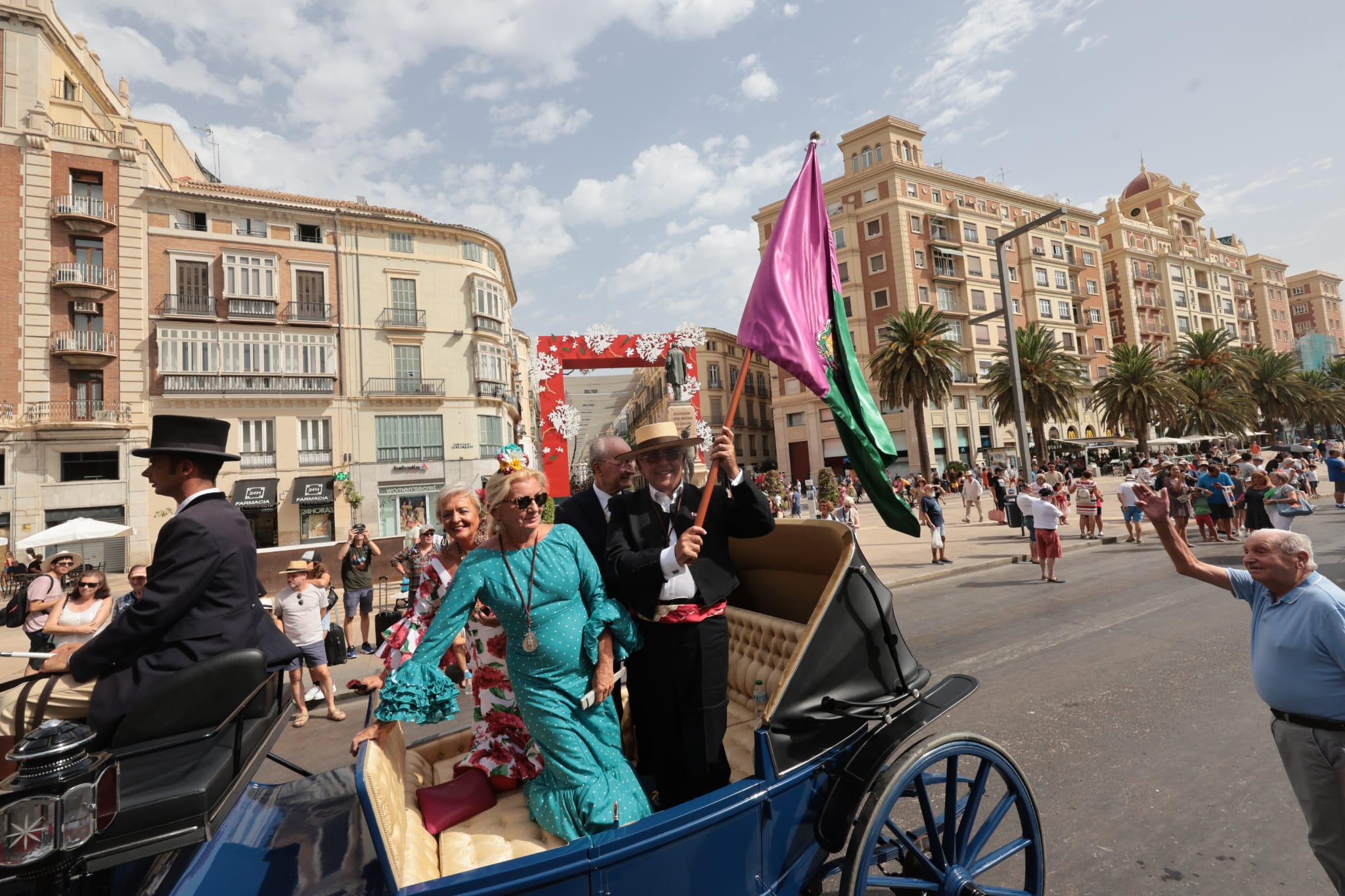 Photos: The first Saturday of Malaga Feria 2022, in pictures