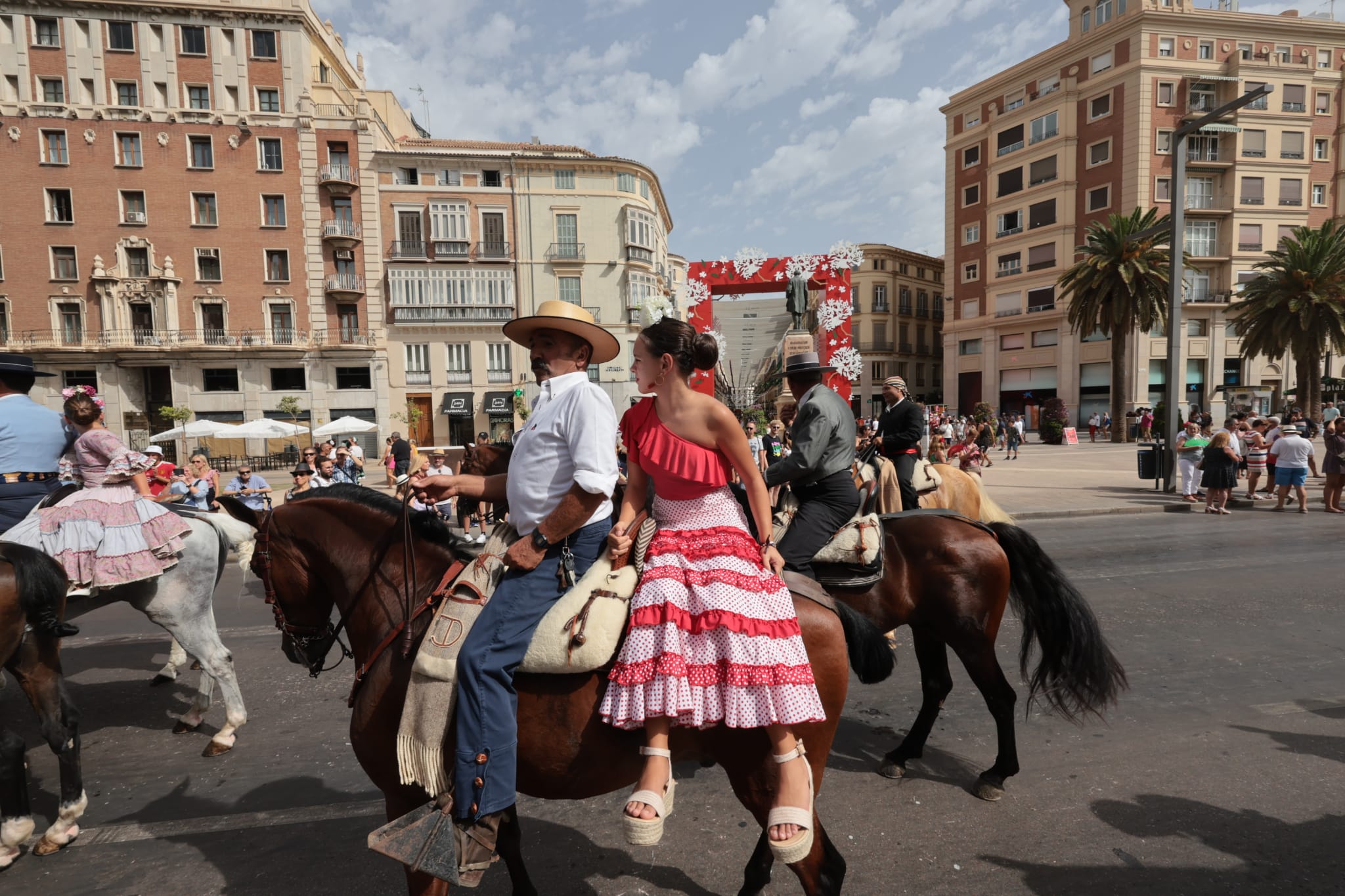 Photos: The first Saturday of Malaga Feria 2022, in pictures
