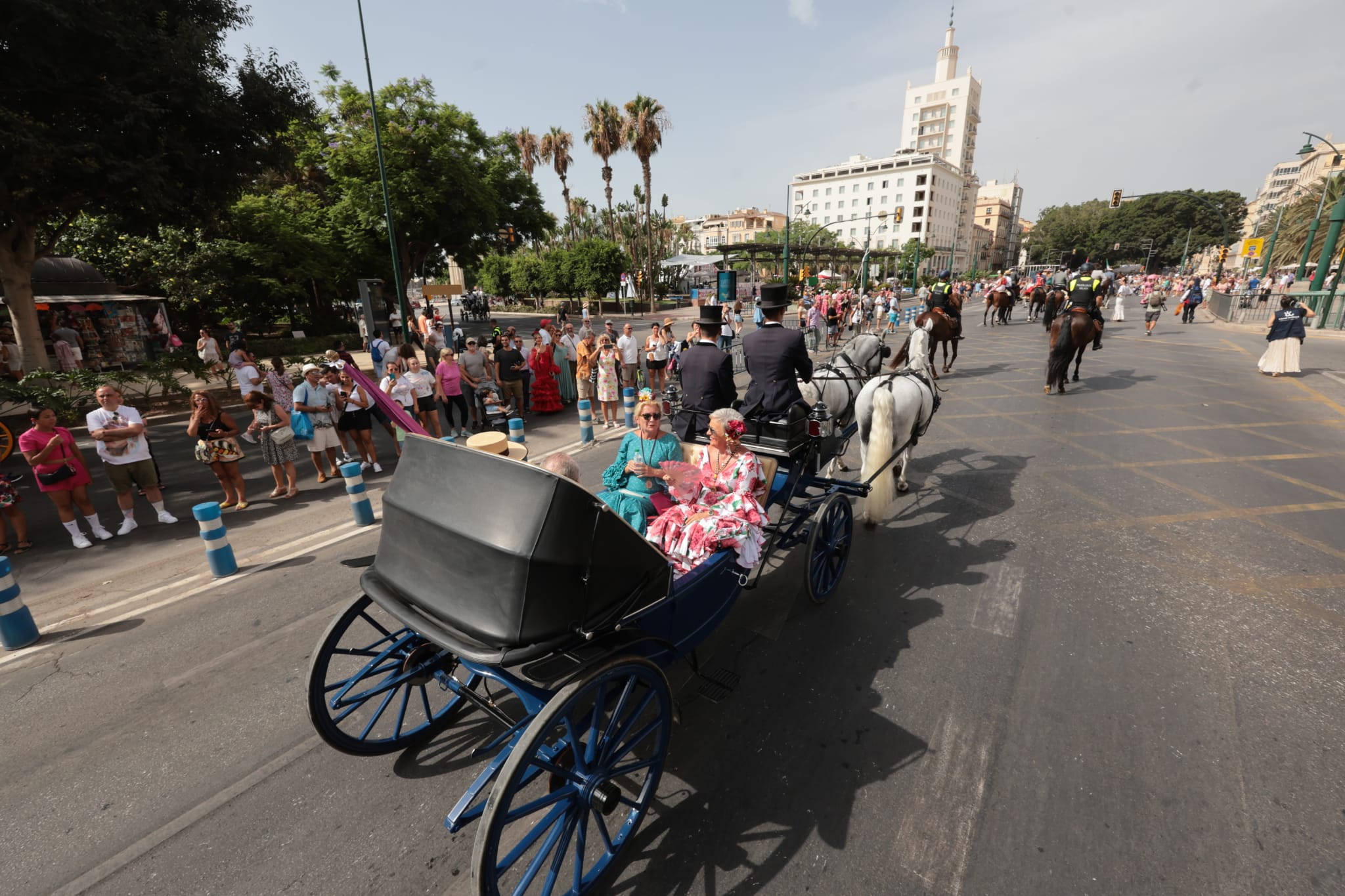 Photos: The first Saturday of Malaga Feria 2022, in pictures