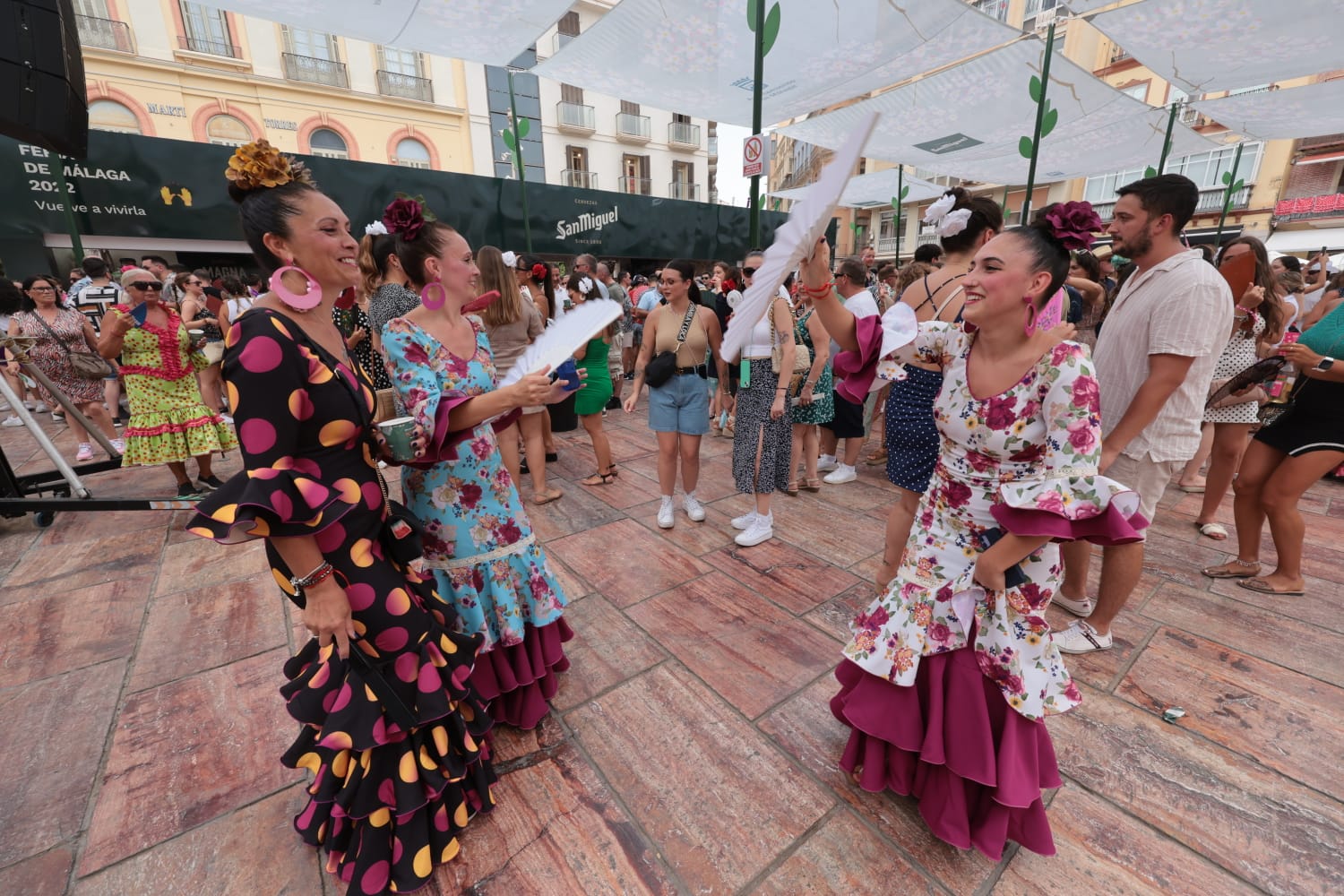 Photos: The first Saturday of Malaga Feria 2022, in pictures