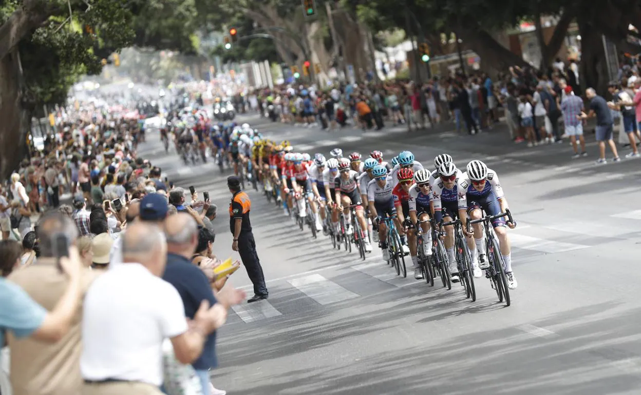 The twelfth stage of La Vuelta a España passes through Malaga city. 