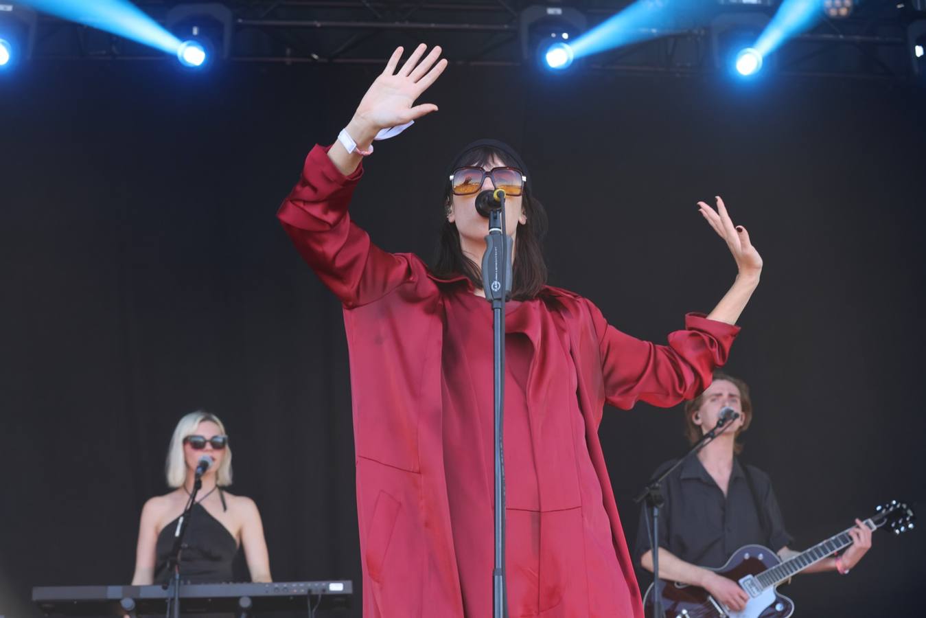 Sylvie Kreusch, on Friday at Andalucía Big Festival