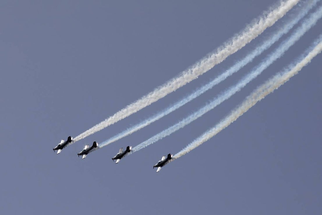 From the early hours of Sunday morning the Torre del Mar beach, on the the Costa del Sol, was full of people waiting to see what is already recognised as one of the best air festivals in Europe. 