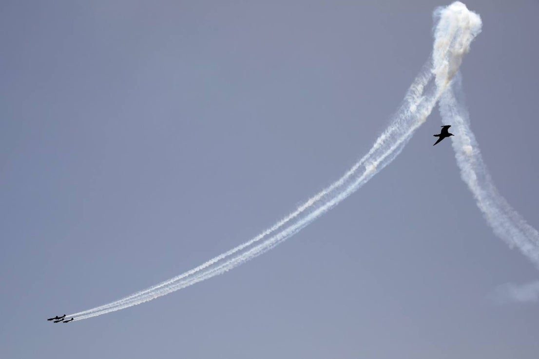 From the early hours of Sunday morning the Torre del Mar beach, on the the Costa del Sol, was full of people waiting to see what is already recognised as one of the best air festivals in Europe. 