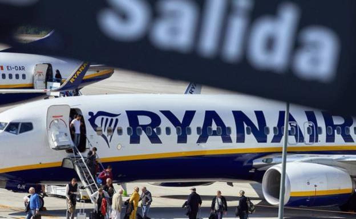 Ryanair said later that the flight diversion was due to circumstances out of their control. 