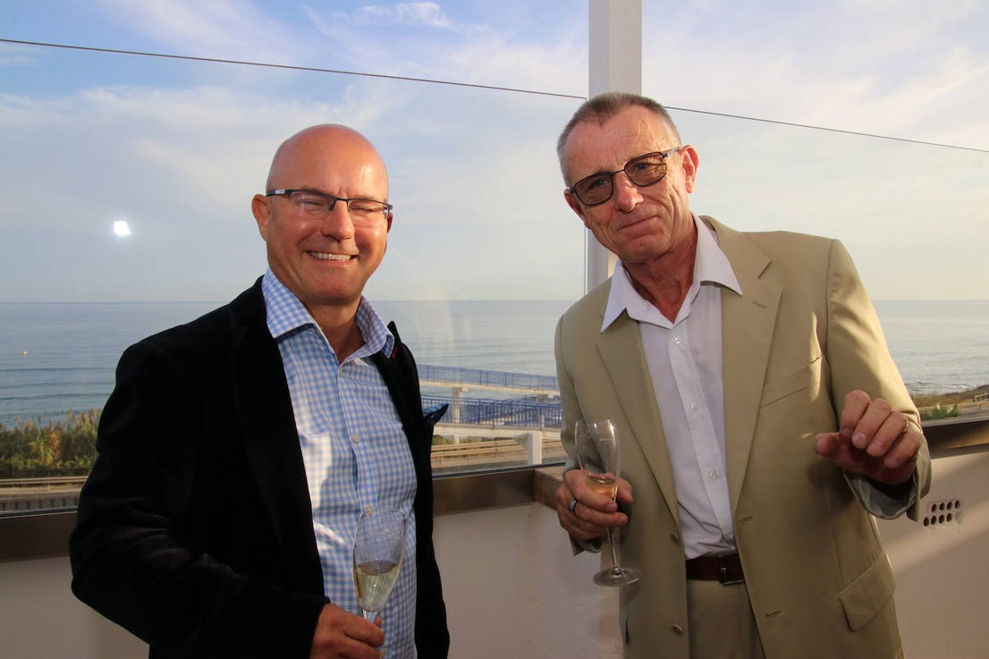 Tuesday’s gala dinner for the Costa Press Club's 20th anniversary was attended by members and guests, including representatives of the Spanish press association and Malaga University