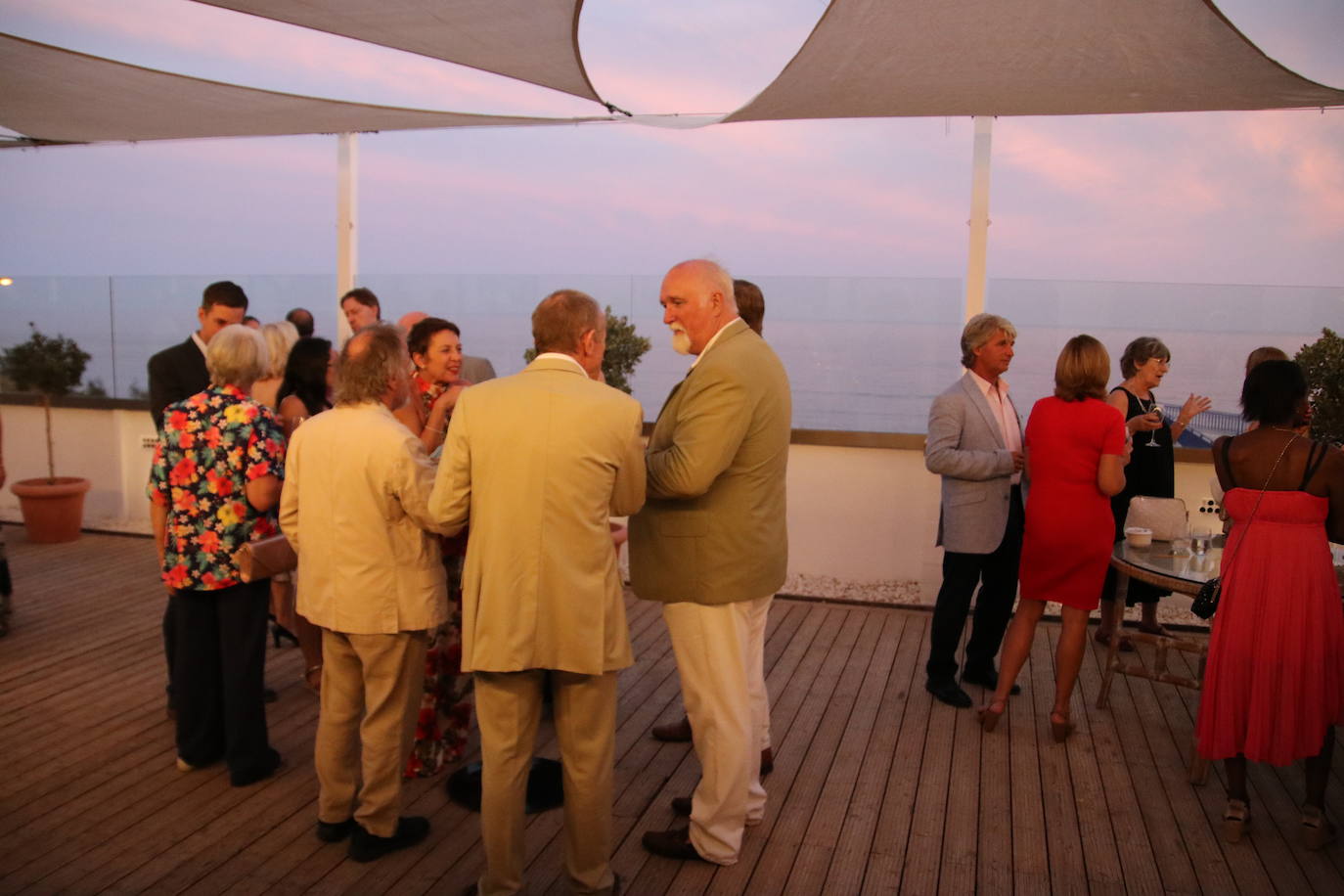 Tuesday’s gala dinner for the Costa Press Club's 20th anniversary was attended by members and guests, including representatives of the Spanish press association and Malaga University