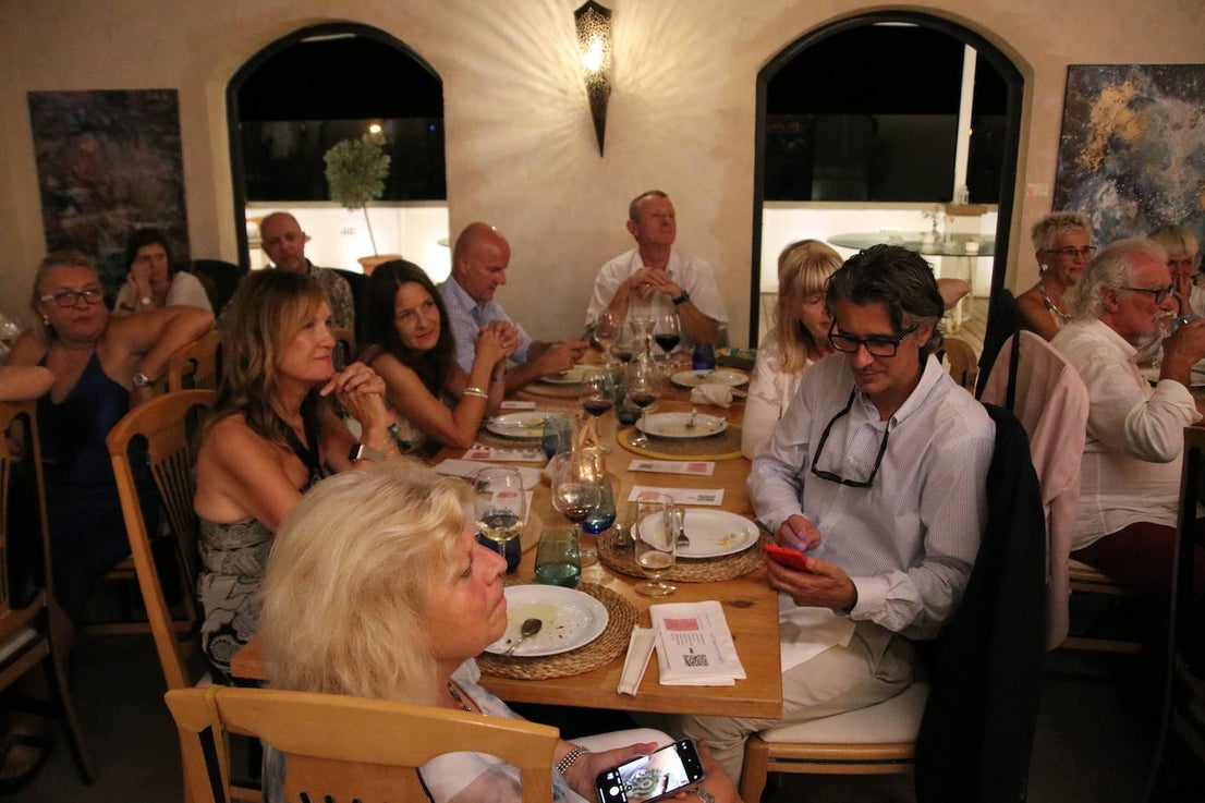 Tuesday’s gala dinner for the Costa Press Club's 20th anniversary was attended by members and guests, including representatives of the Spanish press association and Malaga University