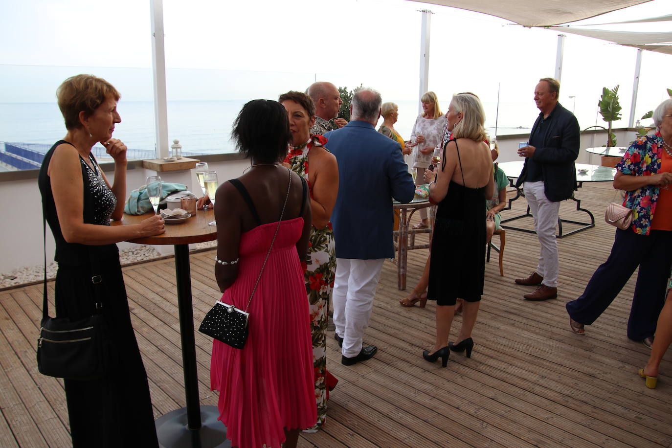 Tuesday’s gala dinner for the Costa Press Club's 20th anniversary was attended by members and guests, including representatives of the Spanish press association and Malaga University