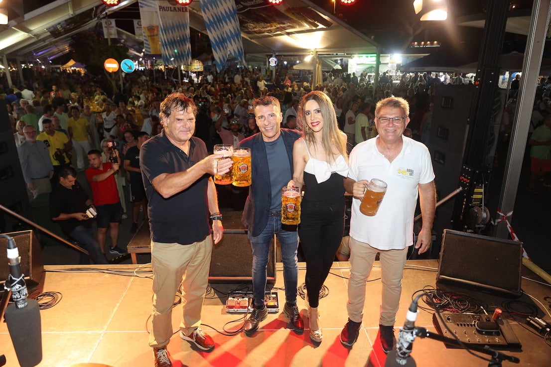 More than 500 people attended the first night of the Oktoberfest event in Torrox.
