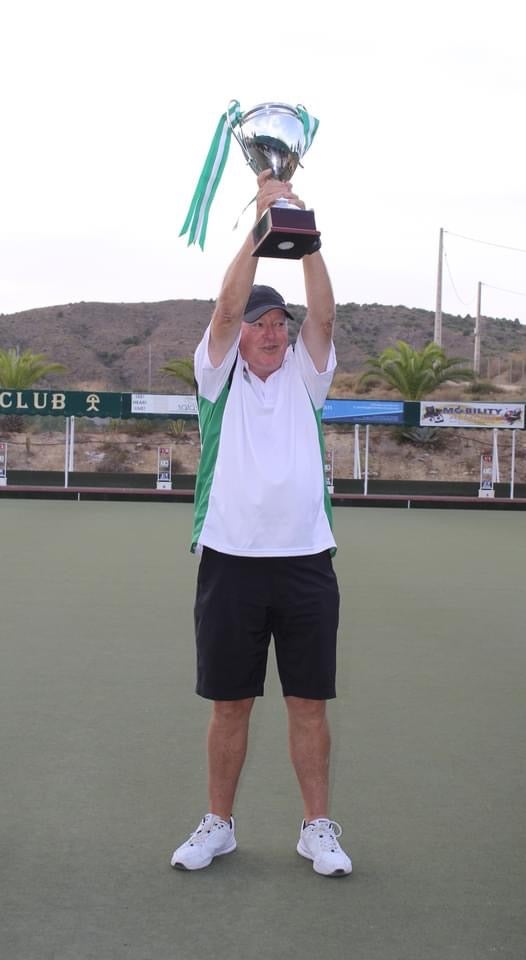 Team Malaga at the Indalo Bowls Club in Almeria. 