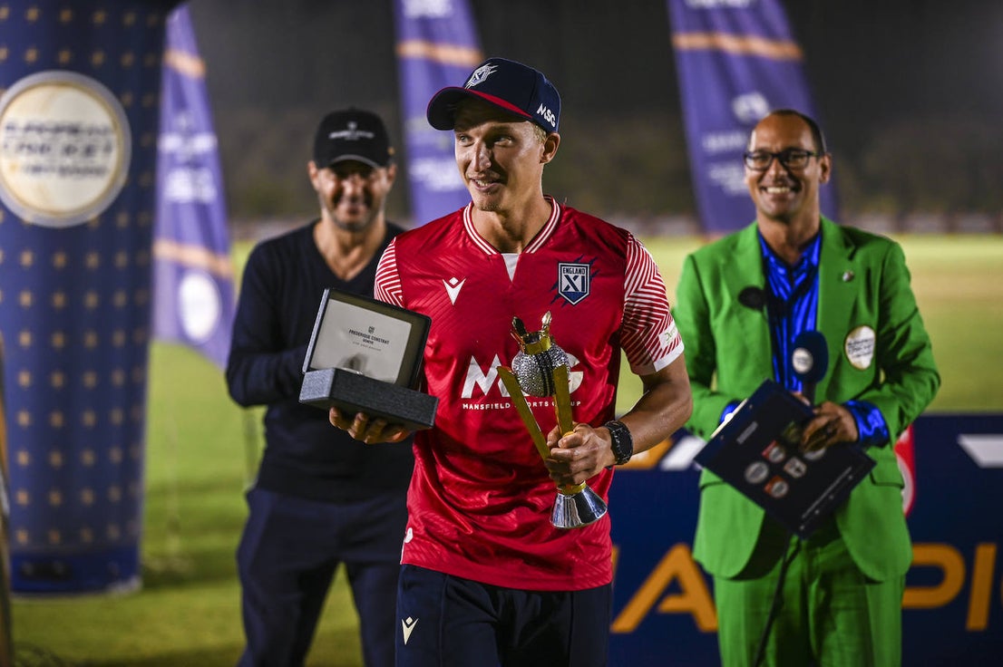 Netherlands XI beat England XI in the final by four wickets. 