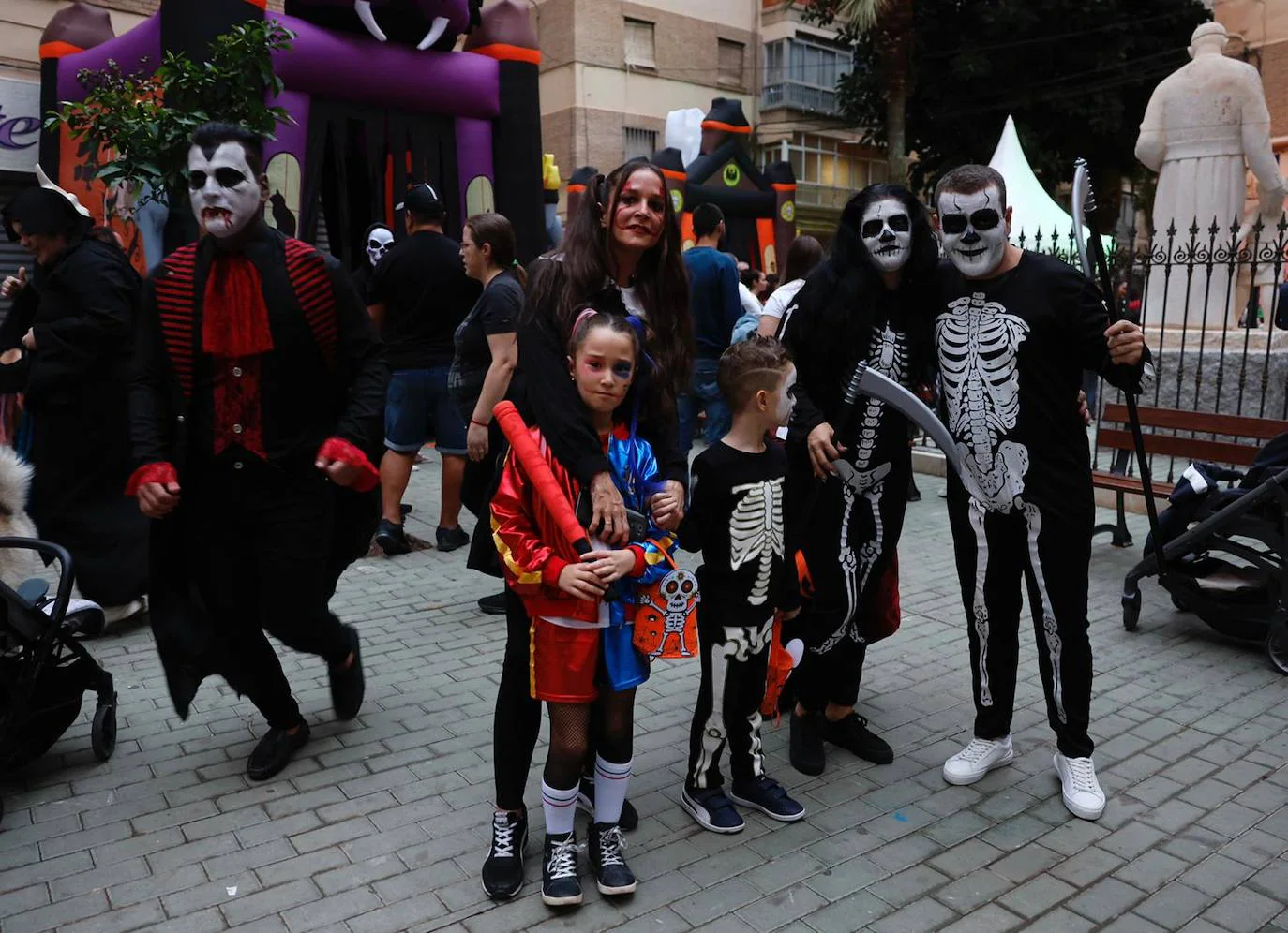 Halloween in Malaga.