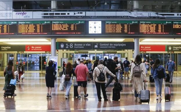 Malaga trains hit by today&#039;s rail union strike which is to be repeated on Friday