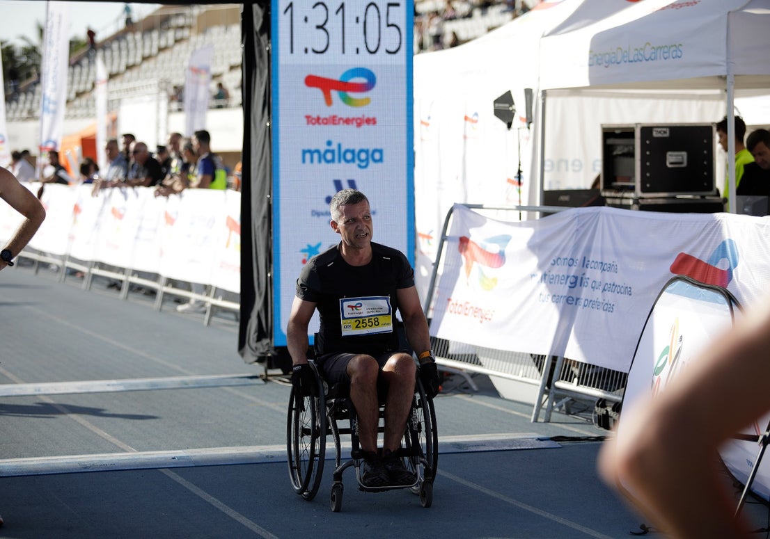 Some 5,500 runners took part in the 21-kilometre long race. 