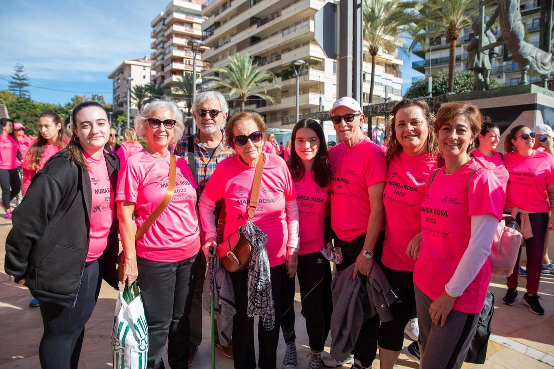 Wave of pink in Marbella as more than 3,000 take part in cancer awareness walk