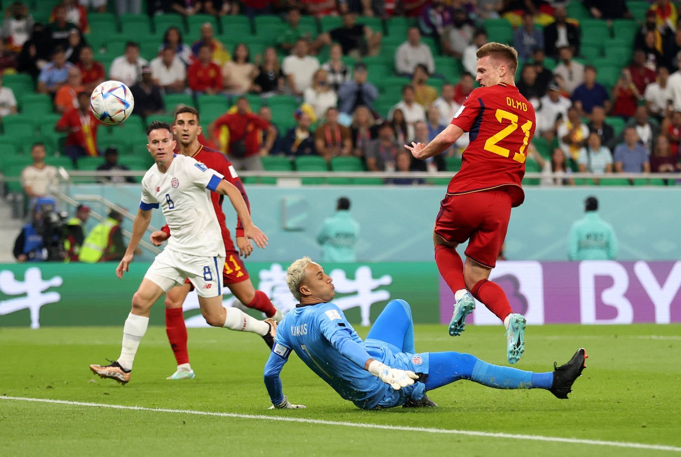 Group Stage - Group E game at the Al Thumama stadium in Qatar this Wednesday, 23 November