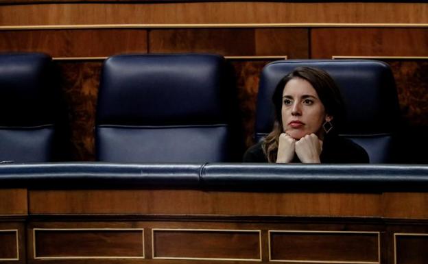 Spain's minister for Equality, Irene Montero. 