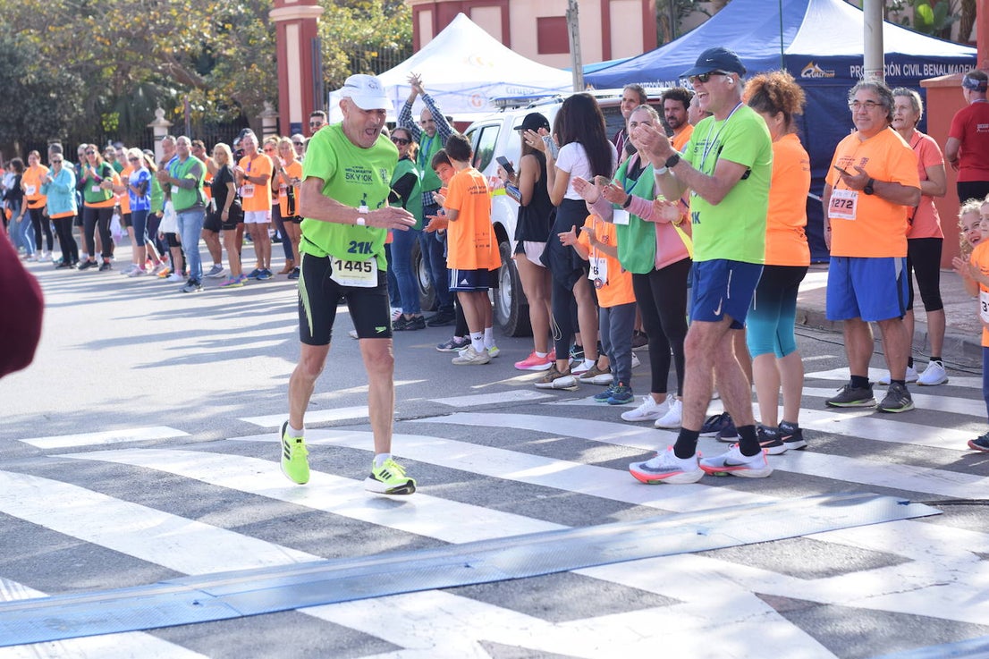Some 1,500 runners took part in the event. 