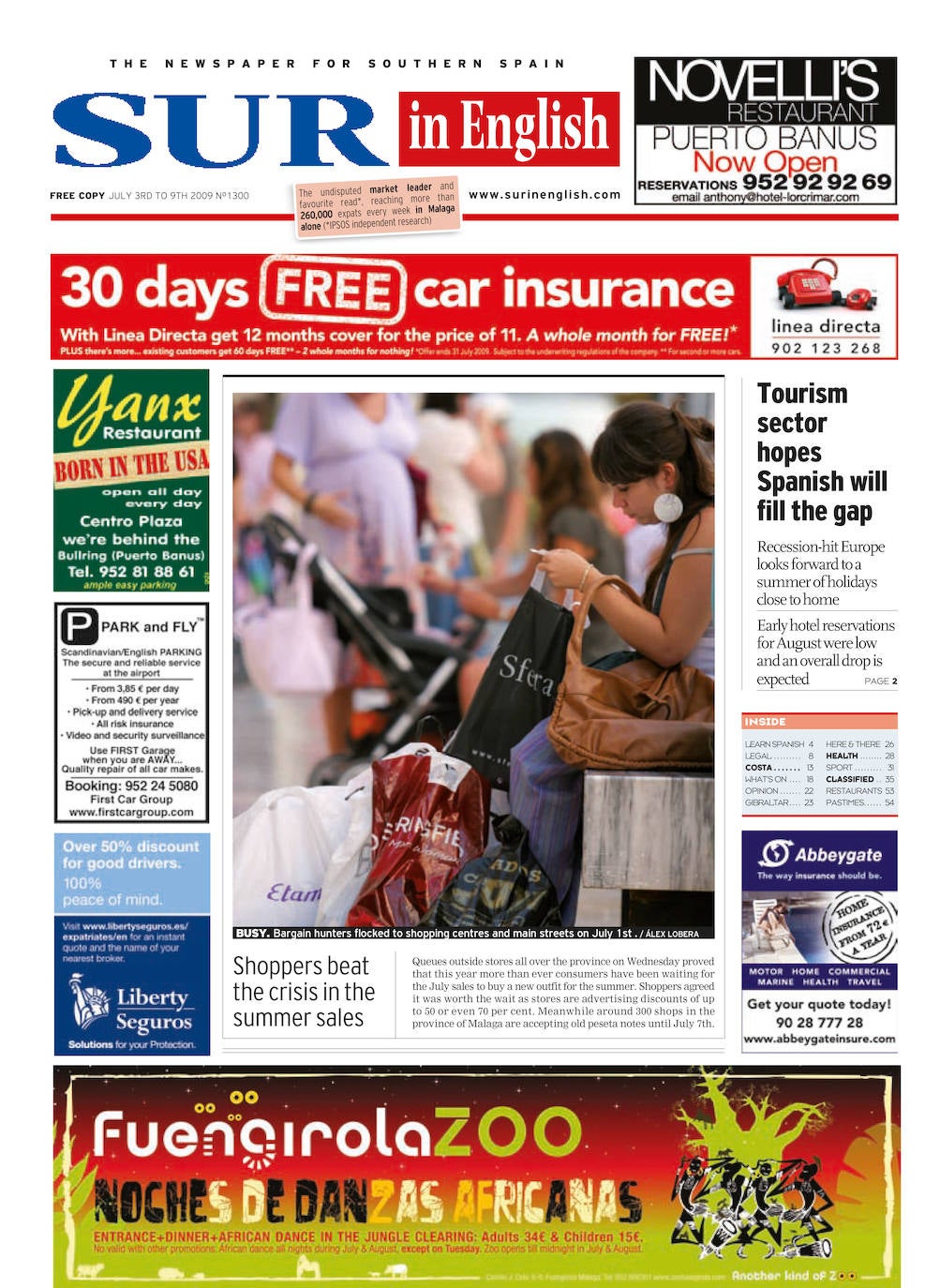 3 July 2009