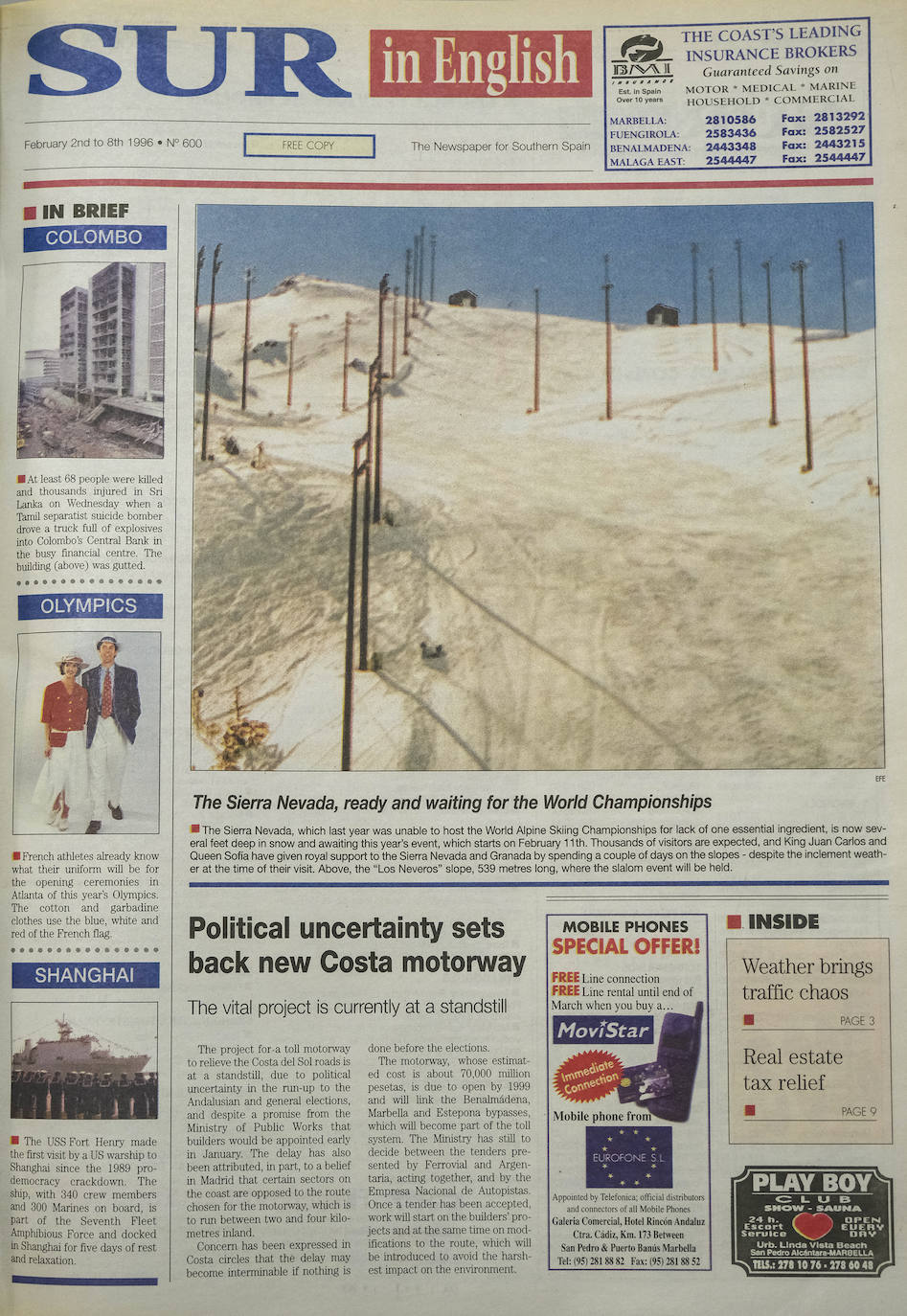 2 February 1996