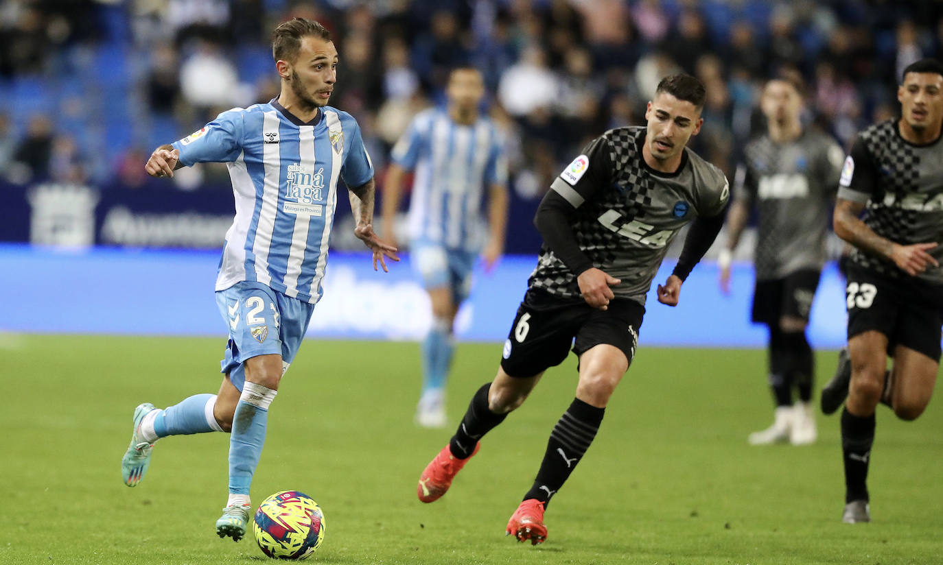 The Blue and Whites won one-nil on Sunday night at La Rosaleda.